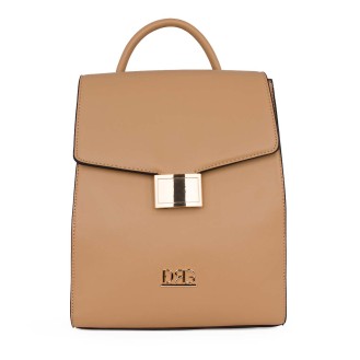 Women's backpack Beige 25119-1102-BE Women's backpack Beige 25119-1102-BE